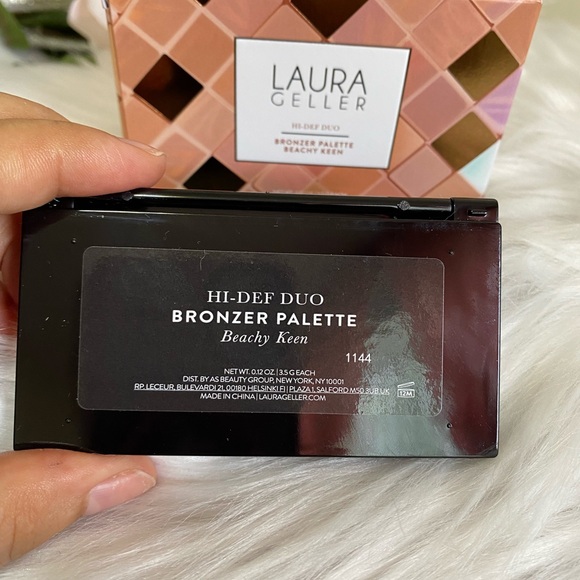 LAURA GELLER HI- DEF- DUO BRONZE PALETTE BEACHY KEEN - Picture 4 of 7